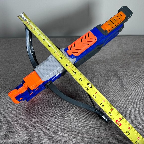 NERF N-Strike Elite Crossbolt Blaster Orange Blue NO 12 DART AMMO CLIP - Picture 15 of 15
